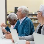 Learning Technologies, Skills - Elderly People in a Computer Class